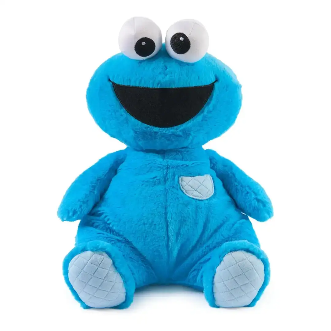 GUND Sesame Street Cookie Monster Stuffed Toy - 12.5" Tall, Floppy Body, Built to Stay Soft, Character Details, Collectors Item, Perfect for Cuddle Time & Extra Cuddles, Cherished Companion