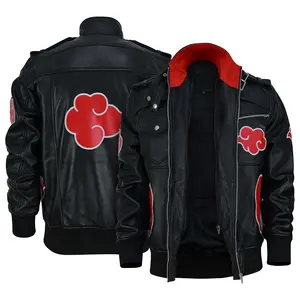 Akatsuki Uchiha Itachi Cloak for Adult Long Black Jacket Capes Halloween Carnival Cosplay Costume Akatsuki Cloak Itachi Uchiha Cosplay Jacket | Naruto Anime Jacket | Black Red Cloud Jacket | Mens Ninja Costume | Cosplay Jacket Outfit Stylish