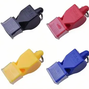 Sports Whistle, 4 Counts/set Durable Sports Whistle, Loud & Clear Sound Whistle for Football, Basketball, Outdoor Activities & Survival