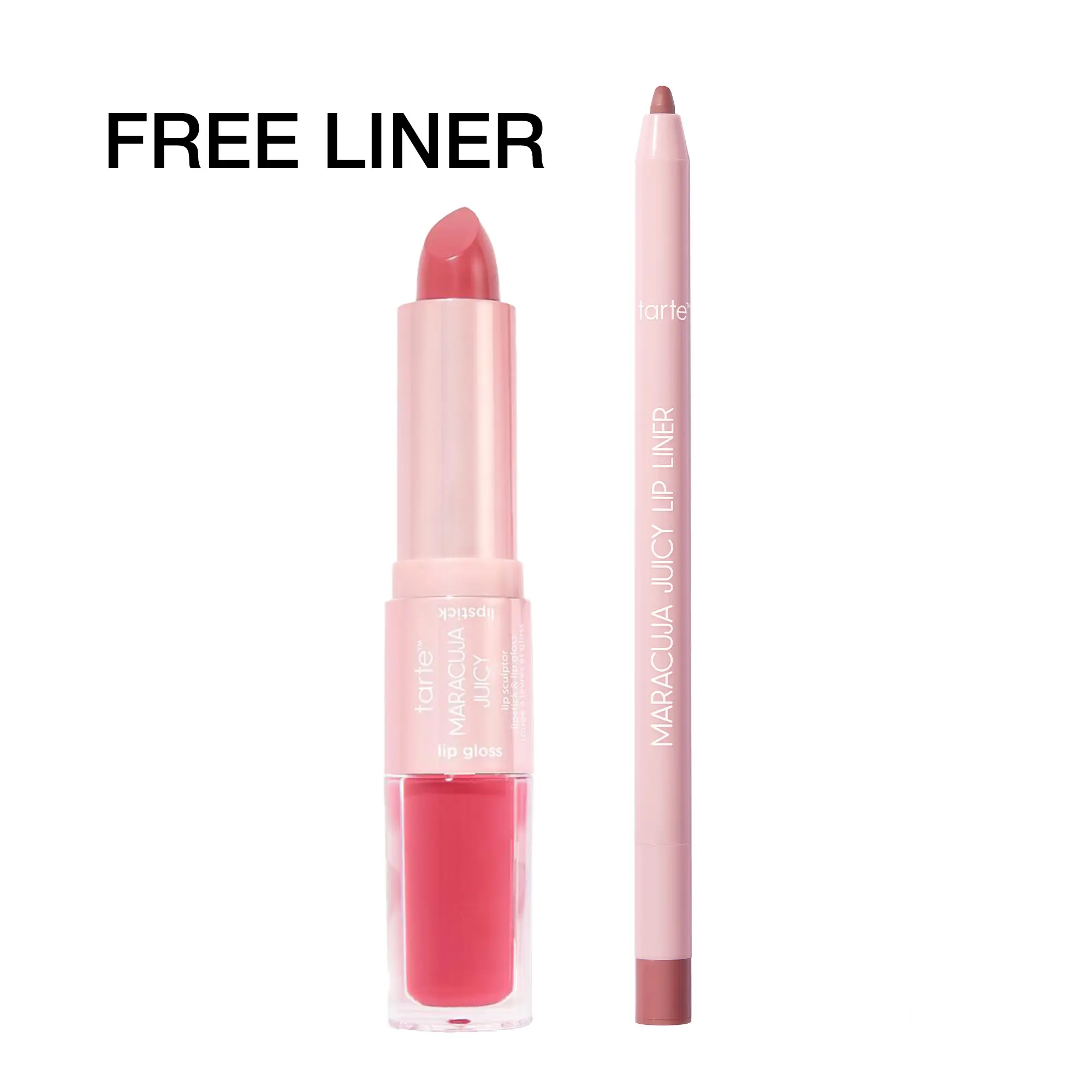 tarte lip sculptor & liner - 3-in-1 lip combo: lip liner, lipstick & lip gloss tarte lip sculptor & liner - 3-in-1 lip combo: lip liner, lipstick & lip gloss