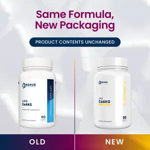 CaAKG Liposomal 90 Ct - Edible Supplement for Healthcare, Dietary, and Fitness Use