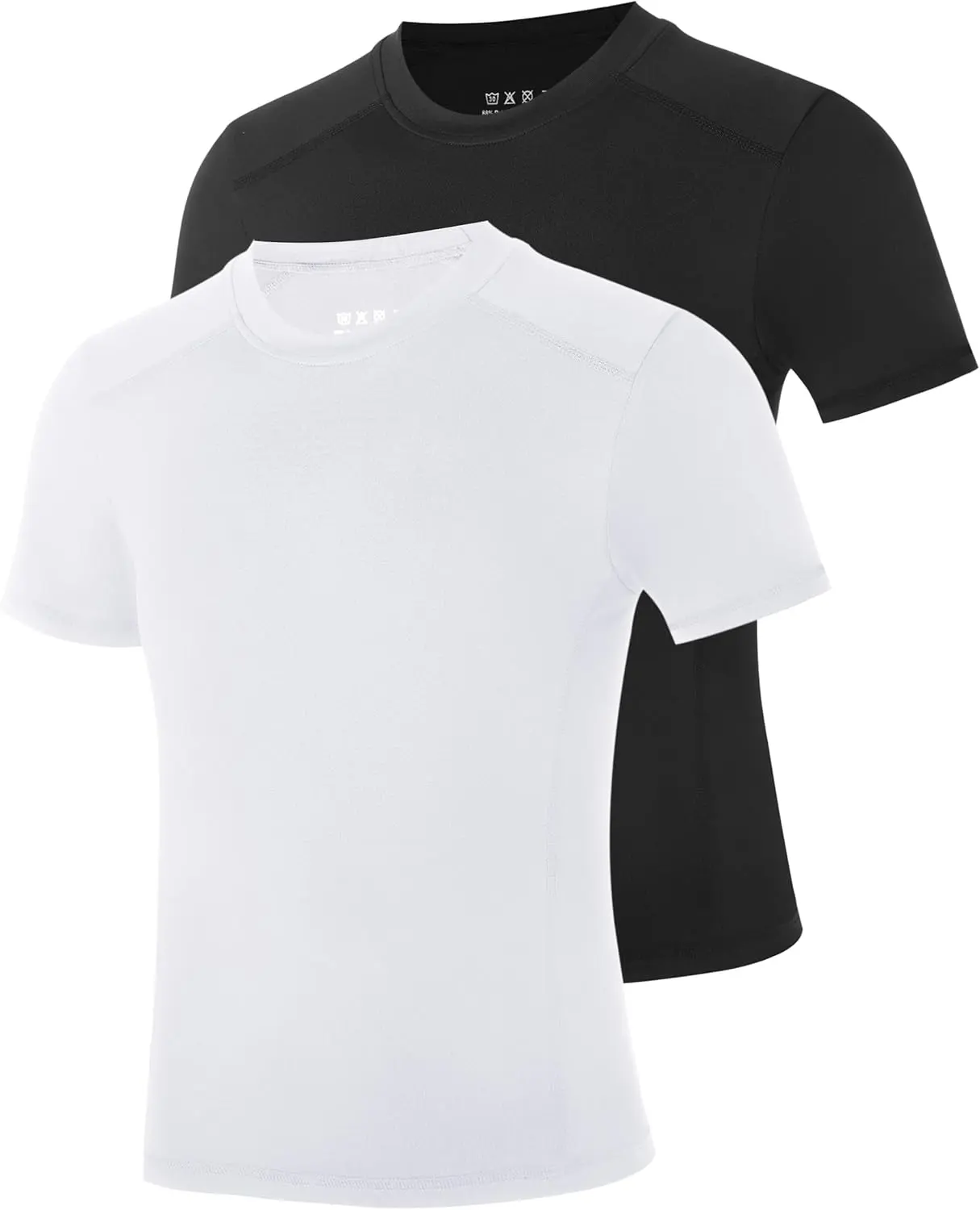 Boys' Short-Sleeve Compression Shirt - Youth Quick-Dry Sporty Design Unisex Names Athletic Base Layer for Basketball, Football (Great as a Gift)