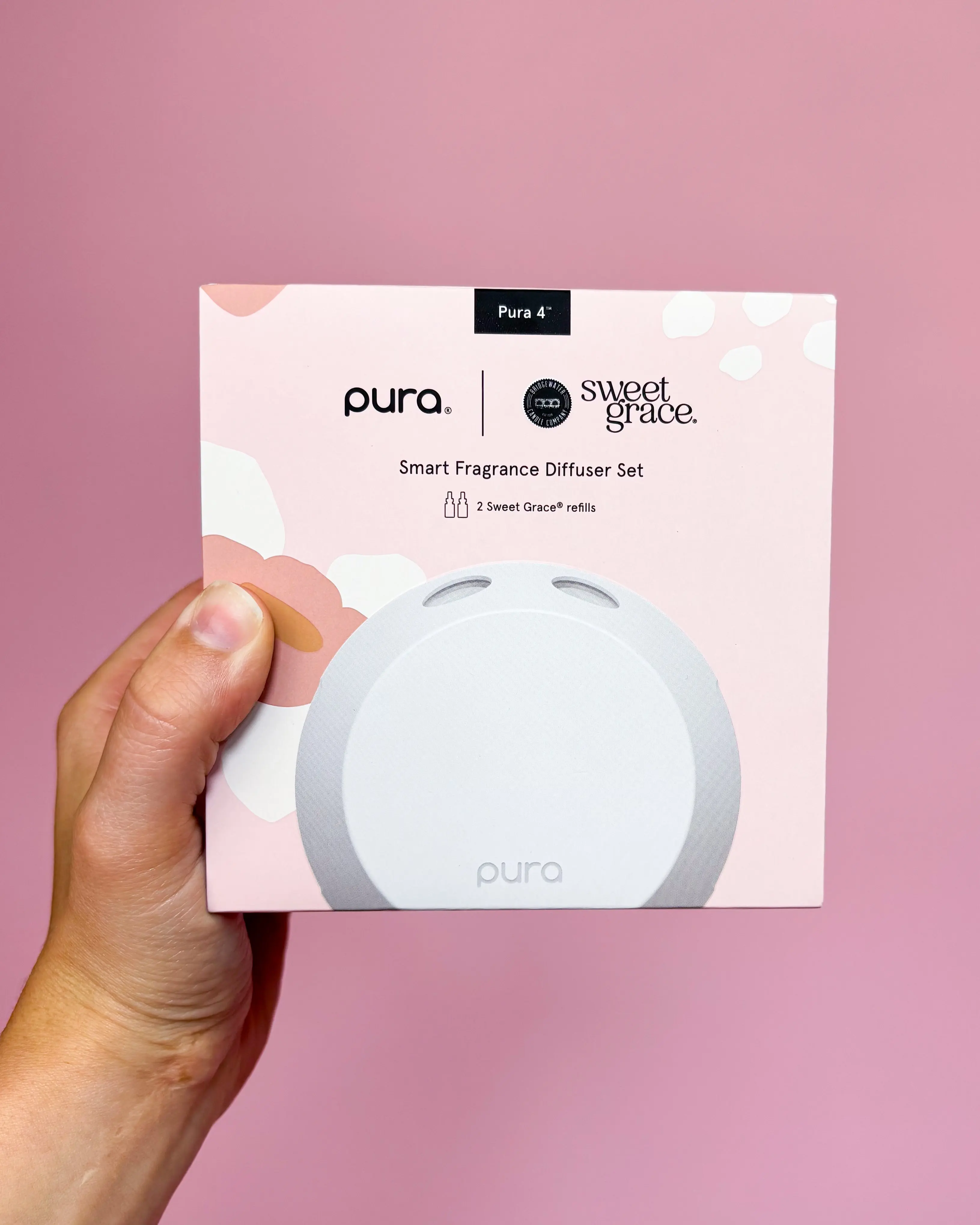 PURA + Sweet Grace Smart Fragrance Diffuser Set