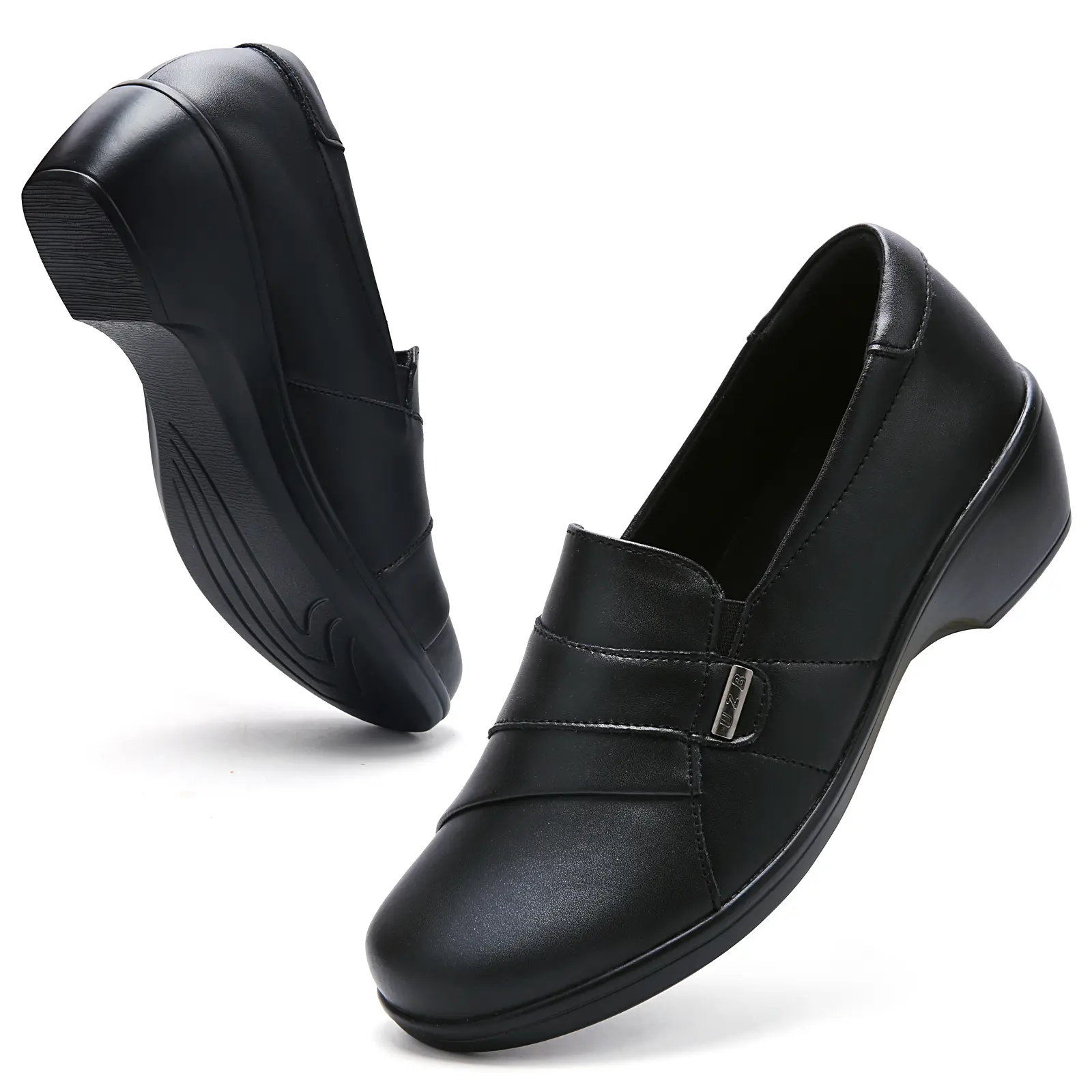 Women's Fashionable Casual PU leather thatcher shoes ,CasualComfortable Sports Walking Shoes for Daily Wear, FemaleAll-match Round Toe Casual Shoes for Women & Girls,Mother's Day Gifts!  !