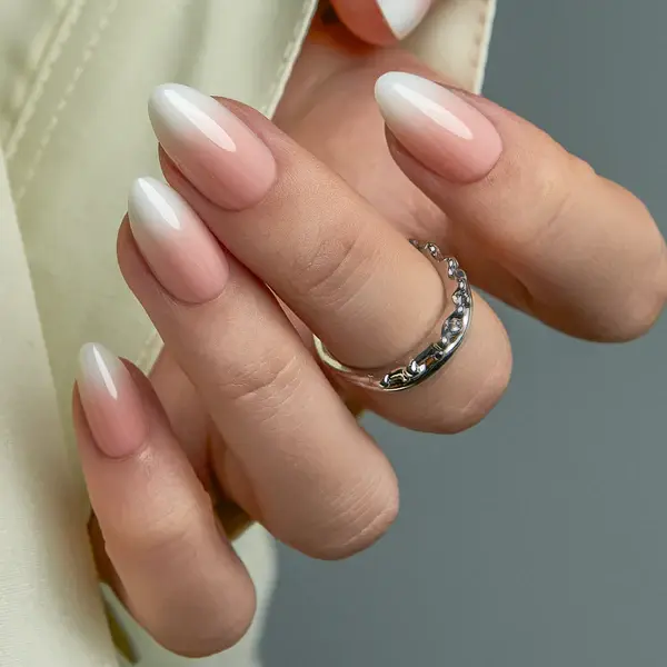 CurvLife Chic Nude Tips Ombre Press-On Nails Collection | 30Pcs | Glossy Finish with Soft Gradient & Subtle Shine | Easy to Apply, Comfortable & Long-lasting | Perfect for Daily Routines, Office Hours, Bridal Showers & Elegant Affairs