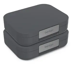 Bentgo Portion Perfect Modern Leak-Resistant Lunch Box, 2 Pack