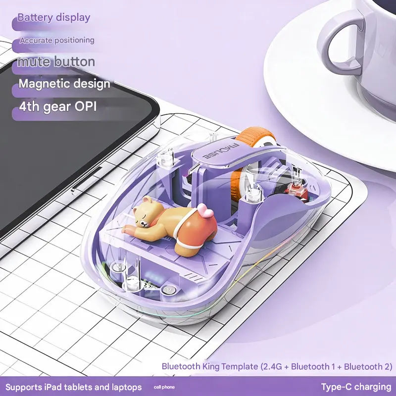 USB + Type-C dual receivers + random plush toy (li