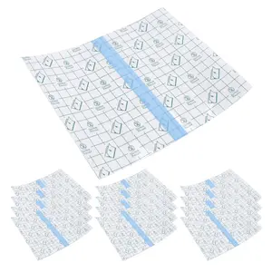 50 Pieces Shower Waterproof Patch Disposable Transparent Stretch Bandage Shield Cover for Tattoos Swimming Showering