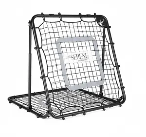 Serene Double Sided Baseball Rebounder Net - Adjustable Pitch Back Rebound Net for Softball & Baseball Pitching Practice - Heavy Duty Fielding Rebounder for Youth Athletes - Throwing Practice Net - Training Net