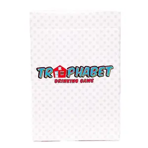 Traphabet Drinking Card Game Party Family & Friends Adult Game Night