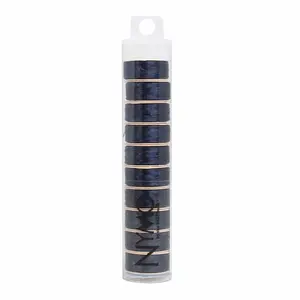 30TN178-B: Nymo Nylon Beading Thread Dark Blue Size D 64yd Bobbin - 10 Spools
