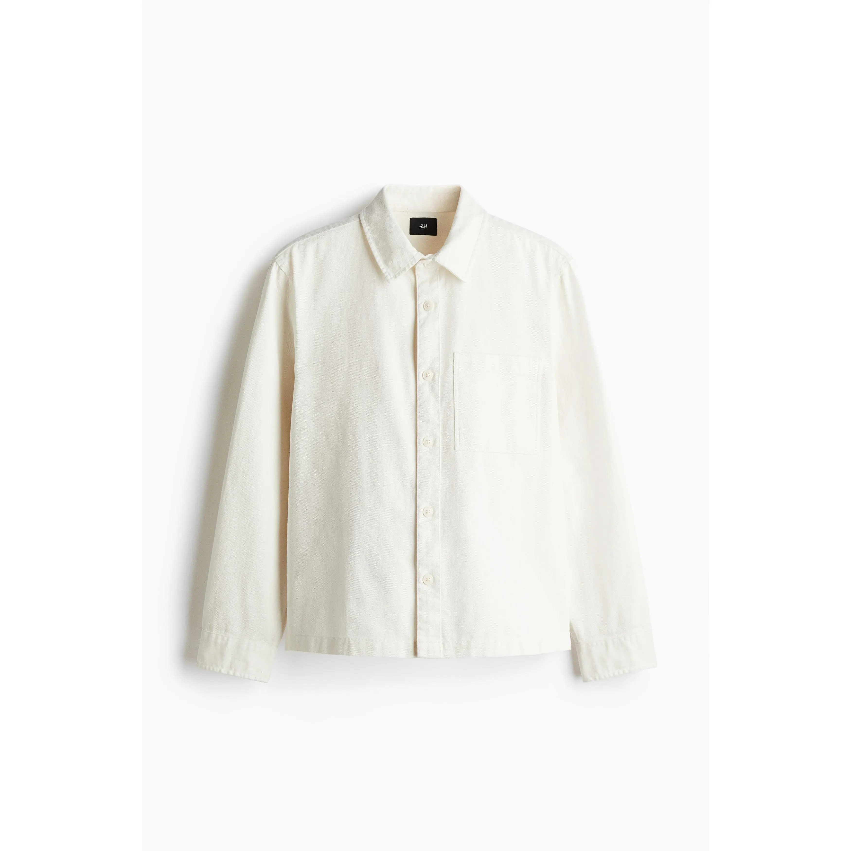 H&M Regular Fit Cotton twill overshirt