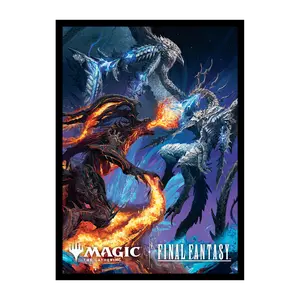 Magic: The Gathering®—FINAL FANTASY™ Bahamut and Ifrit 100ct DECK PROTECTOR® Sleeves