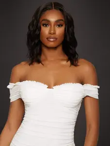 Virgin Brazilian Body Wave Closure Bob Wig