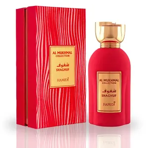 AL MUKHMAL - SHAGHUF EDP Spray 100ML (3.4 OZ) By Hamidi | Experience The Fiery Embrace With This Enchanting Fragrance.