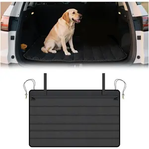 Large Bumper Guard for Cars Foldable Vehicle Rear Bumper Cargo Protector Mat Prevent Scratches During Loading & Unloading, Auto Trunk Pad,