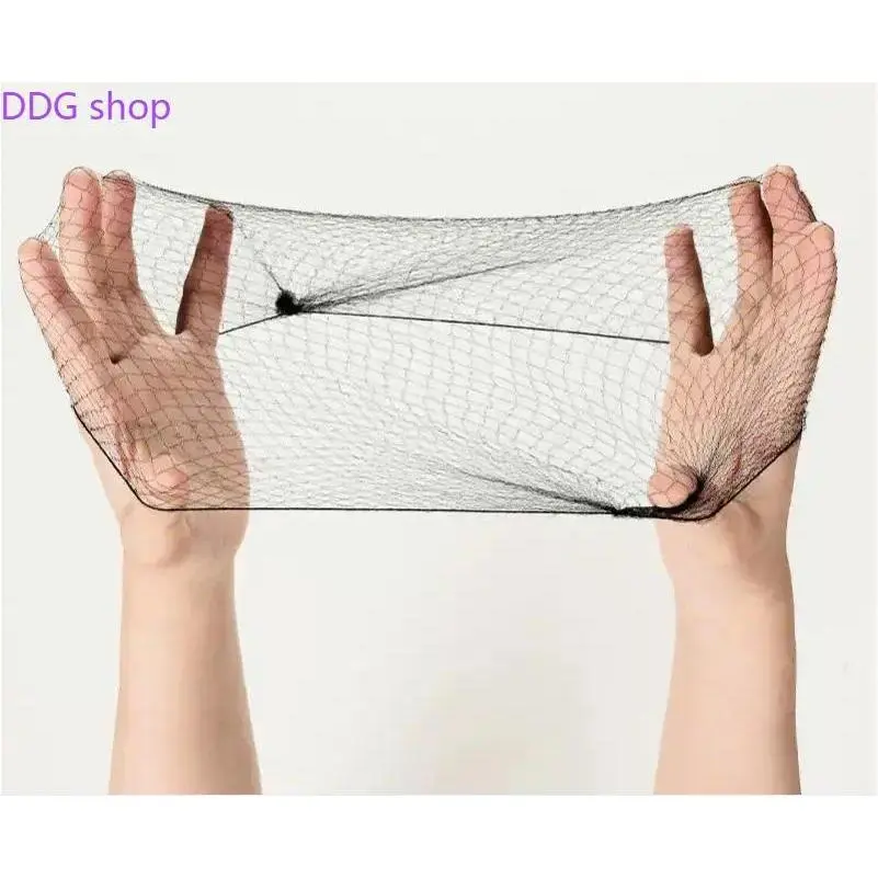 Elastic Nylon Wig Net Caps, Soft Mesh Hair Nets, Dust-proof Wig Liner & Packaging Bags for Women's Wigs, Hairpieces & Extensions