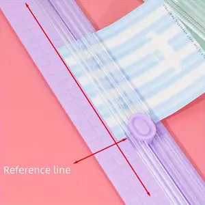 Portable A3/a4 Paper Cutter, Durable Plastic Manual Tool, Ideal for School Home Office Use, No Batteries Required, Office Gadgets