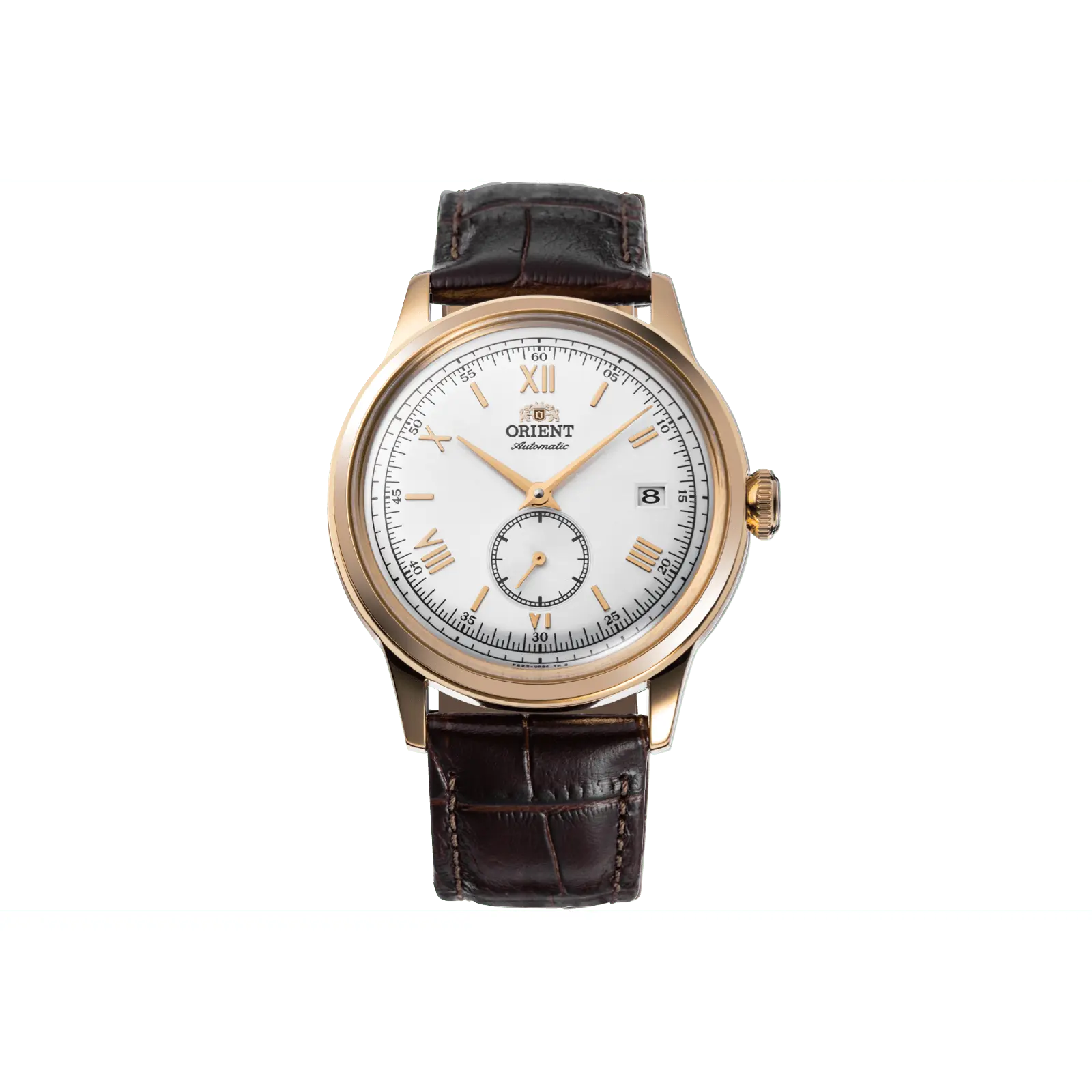 Orient Bambino Version 2 Small Seconds 38mm Automatic Dress Watch - Unisex Analog Mechanical Stainless Steel Wristwatch with Classic, Elegant Round Dial Analog, RA-AP0106S30B, Fashion Watches, Automatic Watches