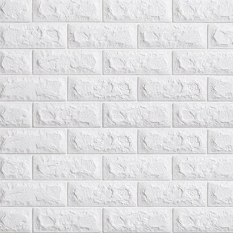 3D Wall Sticker Panel, Self-adhesive Foam Brick Wallpaper, Waterproof Wall Sticker for Living Room Kitchen & Bathroom