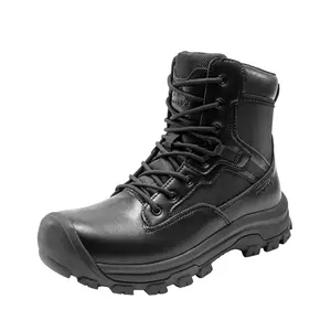 NORTIV 8 Men's Waterproof Work Military Tactical Boots Rubber Toe Leather Outdoor Hiking Motorcycle Combat Boots NORTIV 8 Men's Waterproof Work Military Tactical Boots Rubber Toe Leather Outdoor Hiking Motorcycle Combat Boots