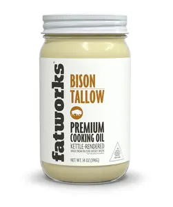 Pasture Raised Bison Tallow a.k.a. Thunderfat (14 oz)