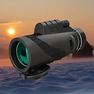 Portable Monocular, High Definition Monocular Telescope, Outdoor Monocular Telescope for Hiking, Camping, Observation