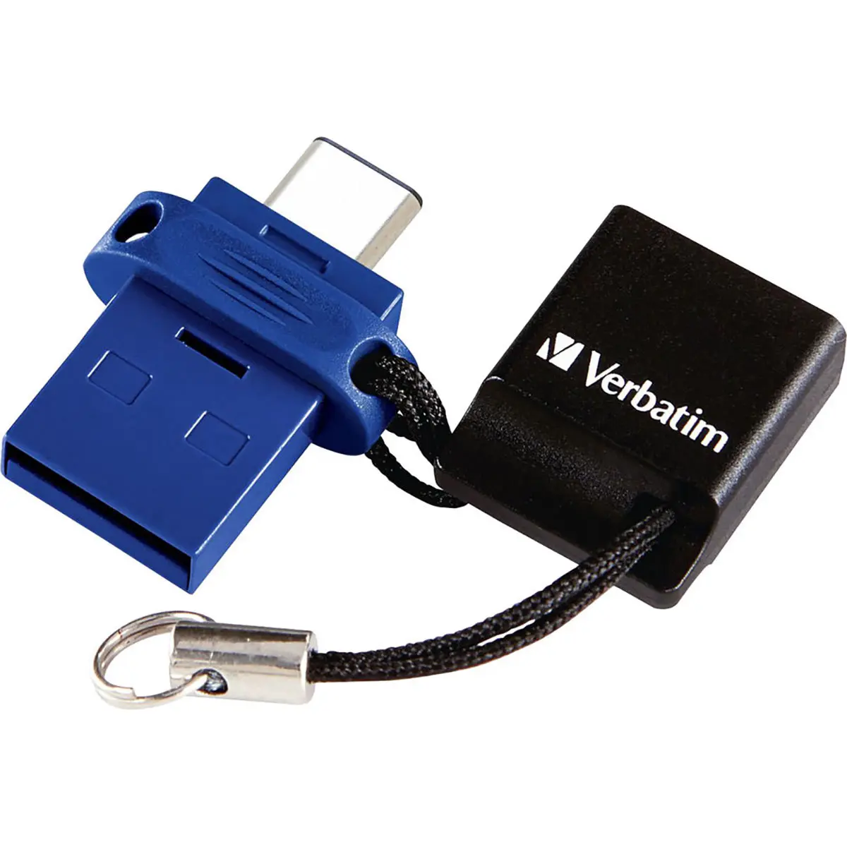 Verbatim Store 'n' Go 32GB Dual USB 3.2 Gen 1 Flash Drive for USB-C Devices, Blue