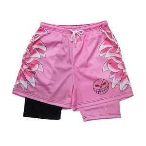 Male Fitted-Cut Multi-Sport All-Over Printed Sportswear Bundle: Quick-Dry Breathable Gym Shorts with Pockets, High-Waisted Tummy-Control Scrunch Yoga Leggings, Bootcut Pocket Sweatpants for Gym & Running,summervibes