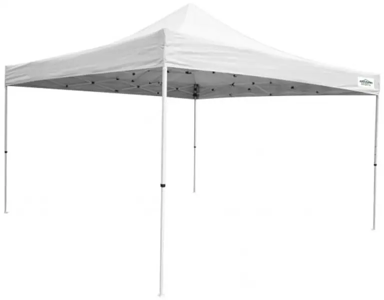 Caravan Canopy Sports M-Series Pro Straight Top Canopy (21208100010) - White, 12x12 ft, UV Prevention, Outdoor Shade Solutions, Large Patio Shelter, 12 X 12 Ft, Large Outdoor Shade Shelters