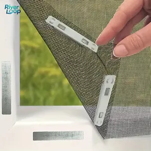 Magnetic Window Screen, No Drilling & Easy Installation, Cuttable Size, Breathable Mesh Mosquito Net for Home Windows
