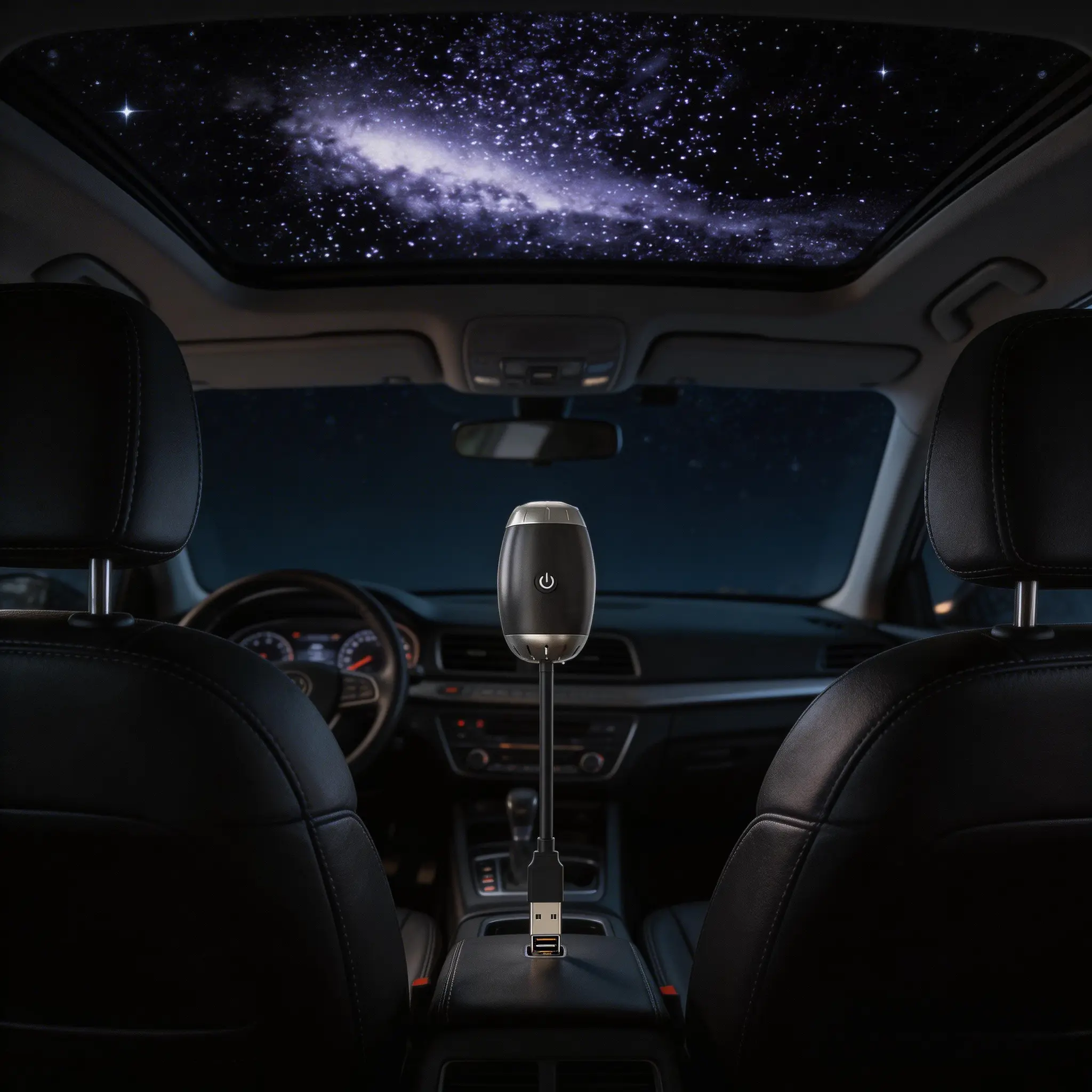 USB Starlight Roof Night Light Projector - Lightweight Car Decorative Glow Light, USB-Powered LED for Romantic Atmosphere Decoration Gifts, Car Decorative Light