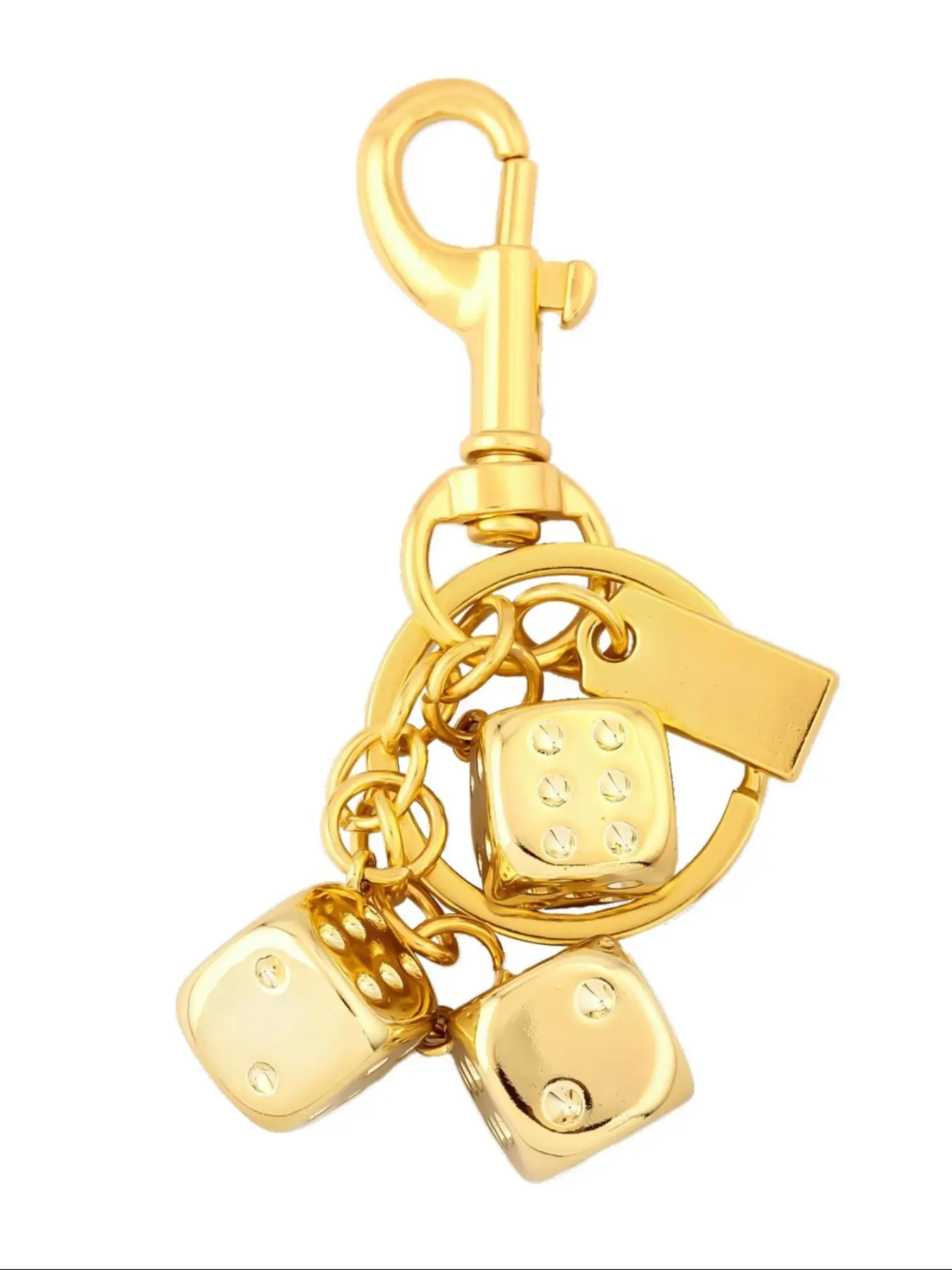 Metal Dice Keychain, Durable Metal Material, Unique Design for Daily Use & Gifts, Perfect Accessory for Bags & Keys, Stylish Keychain, Fashionable Alloy Keychain, Heavy Duty Keychain, Cool Keychains, Keyrings