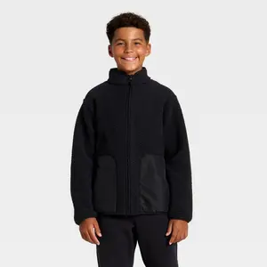 Boys' High-Pile Fleece Jacket - All In Motion