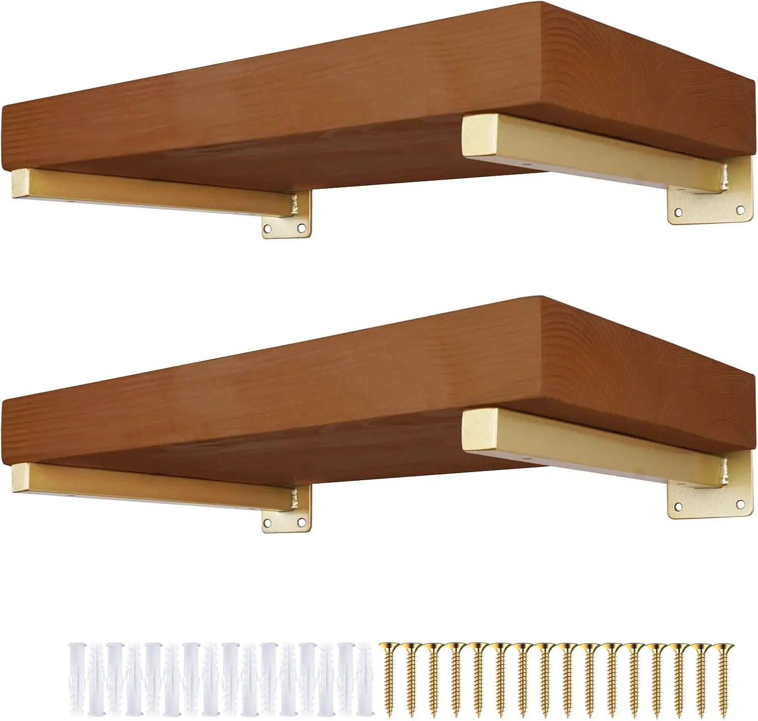 Industrial Black Shelf Brackets 6 Inch L Brackets for Shelves Heavy Duty Floating Shelf Brackets Industrial Metal Shelf Support