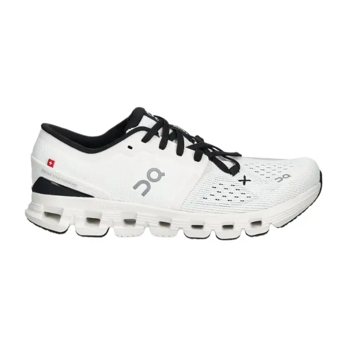 On Running Cloud X 4 Ivory Black 3WE30070791 Women's Fashion Shoes New