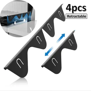 Retractable Stainless Steel Stove Gap Covers, 2/4 Pack