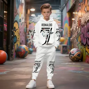 Football Player#7 Tracksuit Set for Kids| Boys & Girls Matching Game Day Hoodie & Sweatpants| Casual Fall & Winter Wear| Team Sports Fan Gift