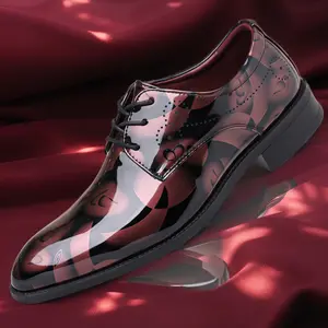 Men’s Classic Lace-Up Dress Shoes – Timeless Business Style for Work and Formal Occasions