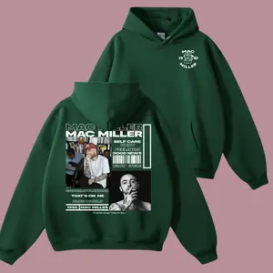 Mac Miller Tribute Hoodie, Aesthetic Photo Collage Sweatshirt, Memorial Graphic Hoodie, Perfect Gift for Fans