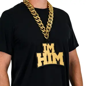 I'm Him Chromatic Turnover Chain