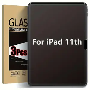 3-piece set, compatible with the 11th generation A16 2025 11inch (A3355 / A3354 / A3356) and the 10th generation 2022 10.9inch iPad models (A2757/A2696) Tablet Protector