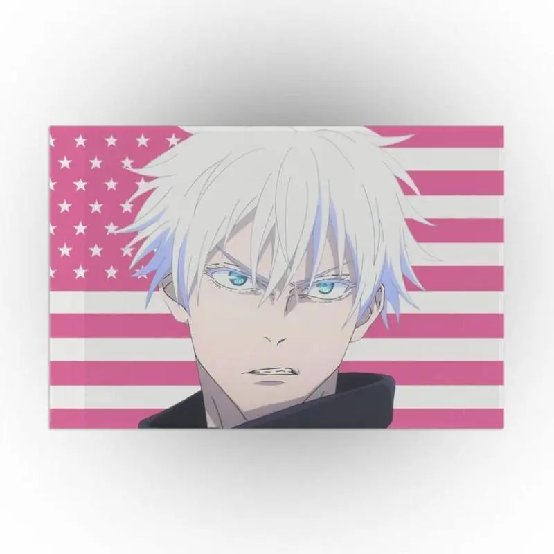 Tapestry  Satoru Gojo Pink Tapestry, Anime Flag Tapestry, Japanese Flag, Wall Flag, Poster Wall Hanging Banner Art Aesthetic