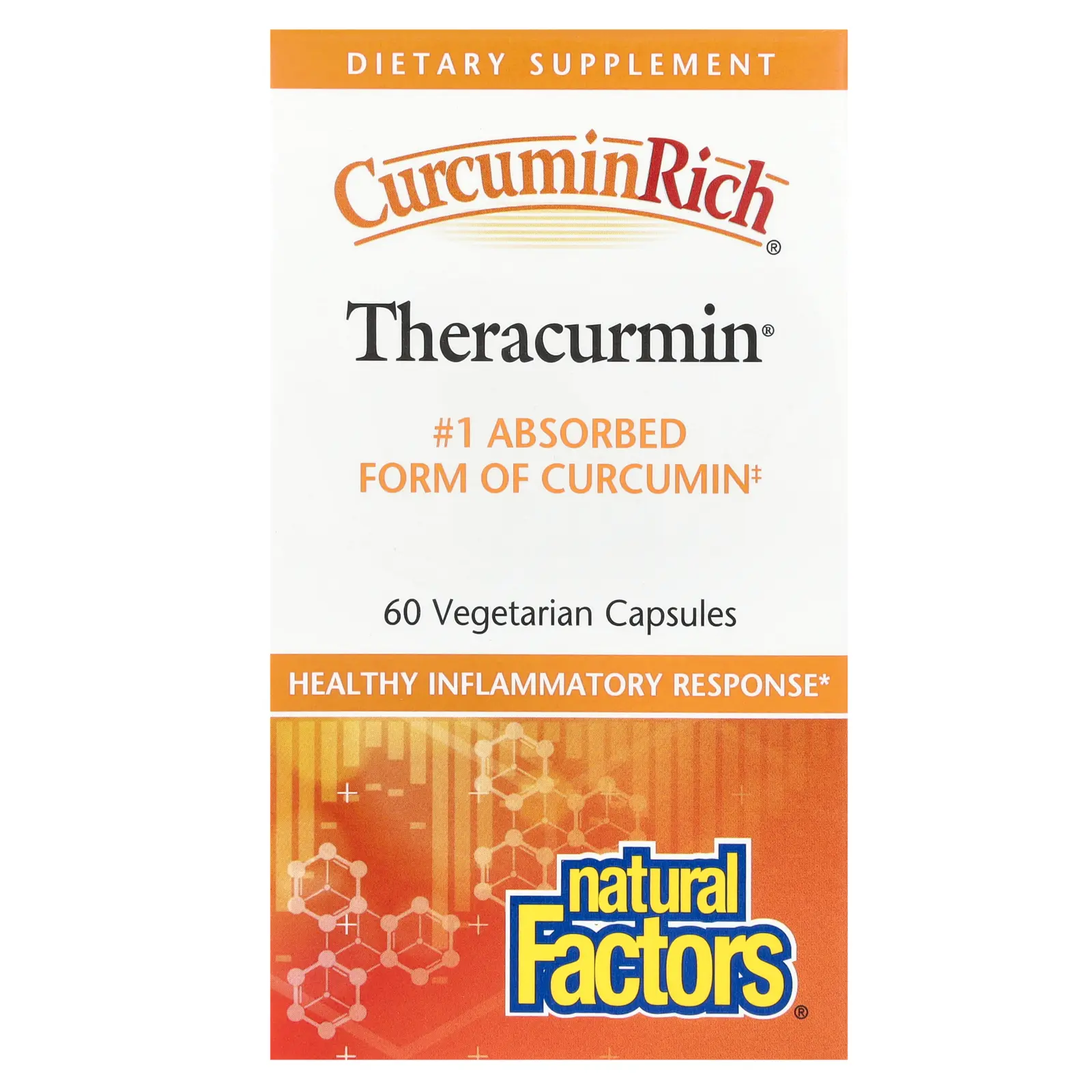 Natural Factors Curcuminrich®, Theracurmin®, 30 mg, 60 Vegetarian Capsules