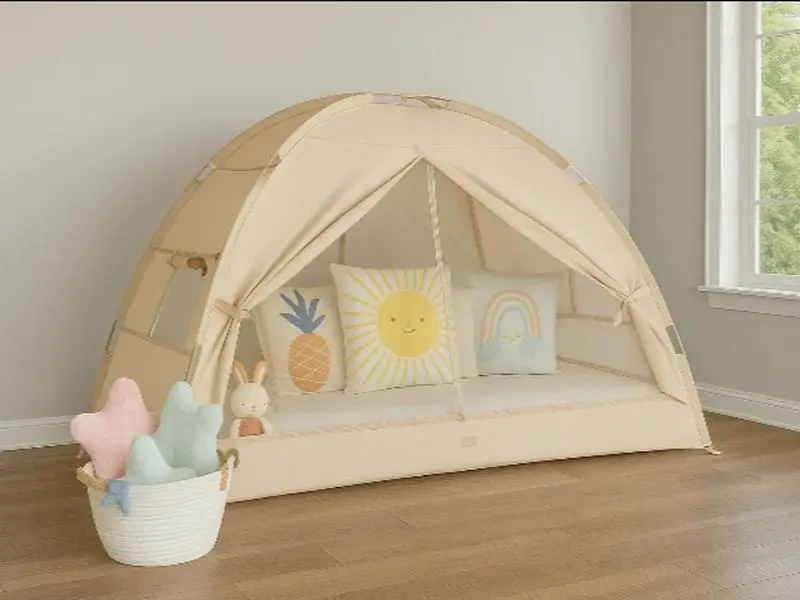 LEEDOR Bed Tent for Adults & Kids – Blackout + Netting