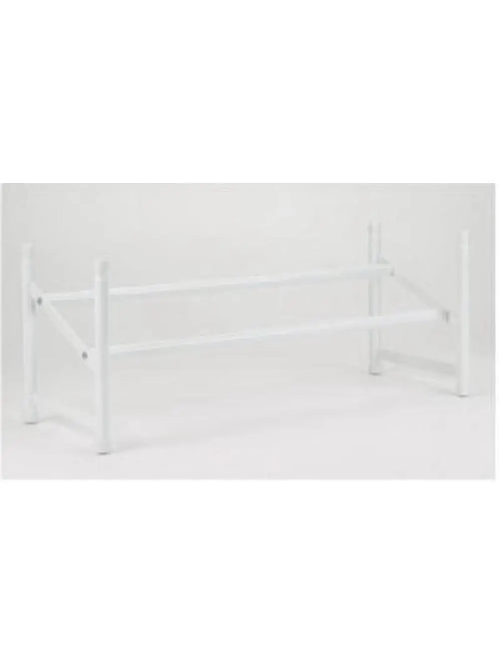 Closetmaid 811100 Adjustable Expandable Stackable Shoe Organiser, 25-45 in., White Home Storage Rack