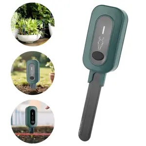 Smart Soil Sensor Meter - Moisture Temperature Light Monitor, Multifunctional Wireless Soil Analyzer, Humidity Measuring Tool, Suitable for Indoor Outdoor Garden Plants
