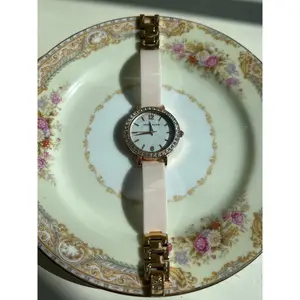 Anne Klein Rose Gold and Pink Watch
