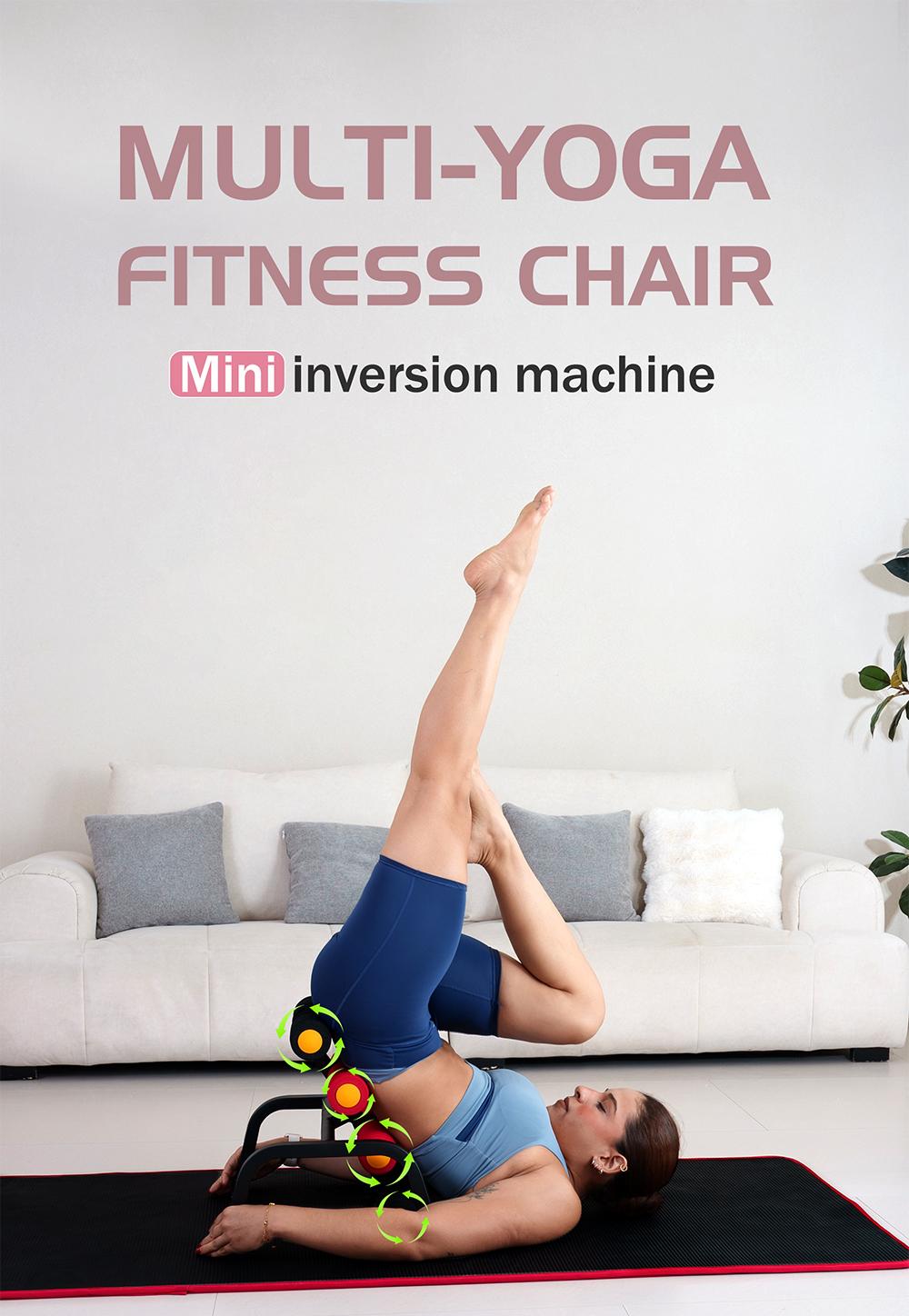 Magic BB Mini Inversion Table – Improve Blood Circulation & Relax Muscles  Ideal for 25-54 Yrs Adults, Easy Home Setup, Spine-Friendly Gadget 2-Min Daily Stretch,Summervibes summerwins