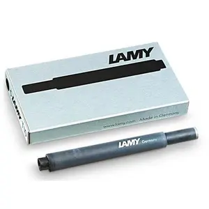 LAMY Black Fountain Pen Ink Cartridges, Compatible with LAMY Writing Pens for Office Stationery Needs